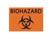 Zing Biohazard Sign Plastic Biohazard 1912