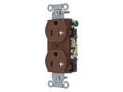BRYANT CRS20TR Receptacle Brown 2 Poles 3 Wires G4438150
