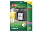 Avery Label 4 1 2 H 10 No. of Labels PK5 7278200751