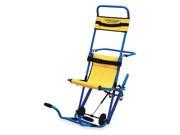 EVAC CHAIR 600H Stair Chair 400 lb. Cap. Blue