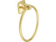 SIM Supply Inc. Polished Brass Towel Ring 409098