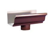 Amerimax Home Products Brown End with Drop 3301019