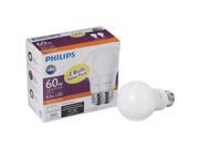 Philips Lighting Co 2 Pack 8.5w A19 Sw LED Bulb 462150
