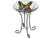 SIM Supply Inc. Butterfly Bird Bath 3013190