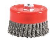 Forney Industries 6 Knotted Cup Brush 72756