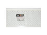 Amerimax Home Products 3 White Vyl Gutr Grd with Flt 86370