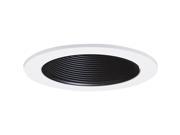 Cooper Lighting 4 Blk White Trim Baffle 993P