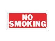 Hyko Prod. 6x14 No Smoking Sign 23003 Pack of 5