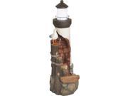 SIM Supply Inc. Bird Lighthouse Fountain WXF04410