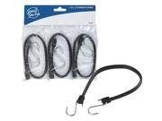 SIM Supply Inc. 3pc 15 Rubber Tie Down CC101086 Pack of 12