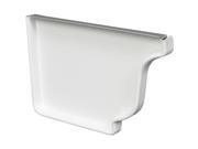 Amerimax Home Products White Left End Cap 33005