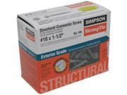 Simpson Strong Tie 100 10x1 1 2 Wood Screw SD10112R100