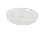 SIM Supply Inc. 12 Clear Vinyl Saucer 704342 Pack of 25