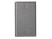 Leviton Stainless Steel Blank Wall Plate 84014