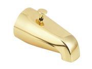 SIM Supply Inc. Polished Brass Bath Diverter Spout 454818