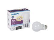 Philips Lighting Co 2 Pack 5w A19 Sw LED Bulb 462184