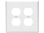 Leviton White 4 Outlet Wall Plate 002 80516 00W