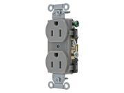 BRYANT CRS15GRY Receptacle Duplex Outlet Side Winning G4845255
