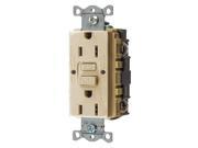 BRYANT GFRST15I3 GFCI Receptacle Ivory 15A 3 Wires PK3 G4844178