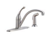 Delta Faucet 1h Stainless Steel Kit Faucet with Spry 400 SS DST
