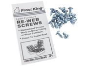 Thermwell Products Co. 20 Pack Rewebbing Screws ZP1