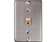 Voxx Accessories Stainless Steel Phone Jack TP251SSR