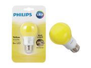 Philips Lighting Co 8w A19 Yllw Bug LED Bulb 463190