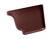 Amerimax Home Products Brown Right End Cap 3320619