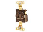 BRYANT 5361 Receptacle Single Outlet 20A 3 Wires G4845675