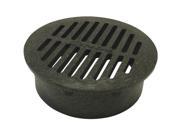 National Diversified 6 Black Round Grate 40