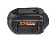 Worx Rockwell 32v 2.0a Lithium Battery WA3537