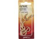 Hillman Fastener Corp 7 8 Brs Cup Hook 122314 Pack of 10