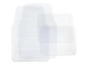 Custom Accessories 4pc Clear Rubber Floor Mat 78200 Custom Accessories 4pc Clear Rubber Floor Mat 78200