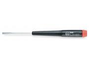 Precision Slot Screwdriver, 1.0mm, 4.7 In Precision Slot Screwdriver, 1.0mm, 4.7 In