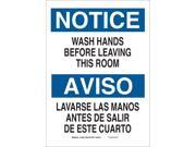 Notice Sign, Brady, 90807, 14 Notice Sign, Brady, 90807, 14
