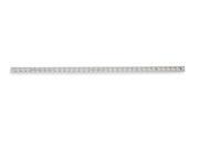 JOHNSON J124 Rule,Aluminum,24 In,1/8,1/16 In Grad JOHNSON J124 Rule,Aluminum,24 In,1/8,1/16 In Grad
