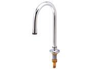 Rigid Dummy Gooseneck, 1/2 In, Brass Rigid Dummy Gooseneck, 1/2 In, Brass
