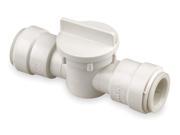 Stop Valve, 1/2 In, Polysulfone, 250 PSI Stop Valve, 1/2 In, Polysulfone, 250 PSI