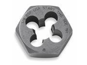 Hex Die, High Carbon Steel, RH, 8mm-1.25 Hex Die, High Carbon Steel, RH, 8mm-1.25