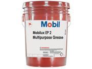 Mobil Mobilux® EP 2 Tan Lithium Extreme Pressure Grease, 5 gal., NLGI Grade: 2 Mobil Mobilux® EP 2 Tan Lithium Extreme Pressure Grease, 5 gal., NLGI Grade: 2