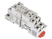 Relay Socket, Socket Type: Finger Safe, Socket Style: Square, Number of Pins: 8 Relay Socket, Socket Type: Finger Safe, Socket Style: Square, Number of Pins: 8