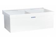 Laundry Tub, Thermoplastic, 24x34x40 In Laundry Tub, Thermoplastic, 24x34x40 In