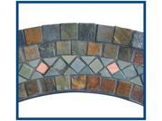 Slate Mosaic Fire Pit by Blue Rhino