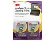 3M Notebook Screen Cleaning Wipes 6 PK BX