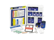 Medium First Aid Kit 112 Pieces OSHA Compliant Metal Case