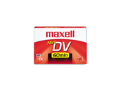 Maxell Premium Grade Mini DV Camcorder Tape Cassette 60 Minutes