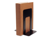 Bookend Supports Jumbo 6 x8 1 2 x9 Black