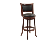 Boraam 29 Augusta Swivel Stool in Lt. Cherry Finish