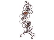 Contemporary Metal Wine Rack