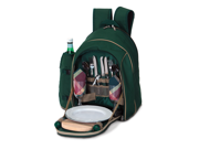 Picnic Plus Endeavor 2 Person Picnic Backpack Green